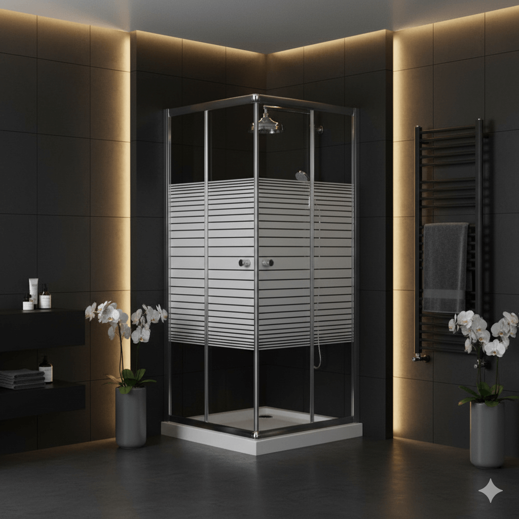 מקלחון פינתי הזזה לוגנו מקלחון פינתי הזזה לוגנו