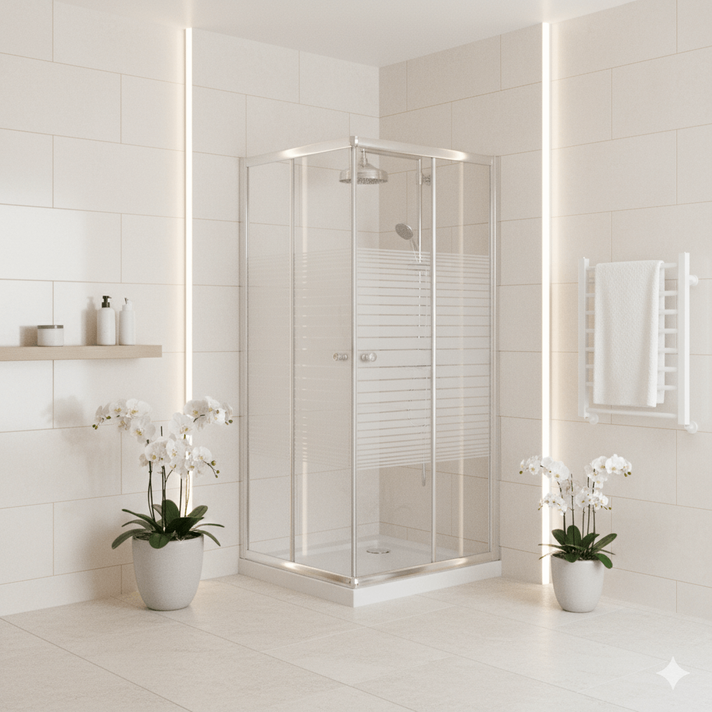 מקלחון פינתי הזזה לוגנו מקלחון פינתי הזזה לוגנו