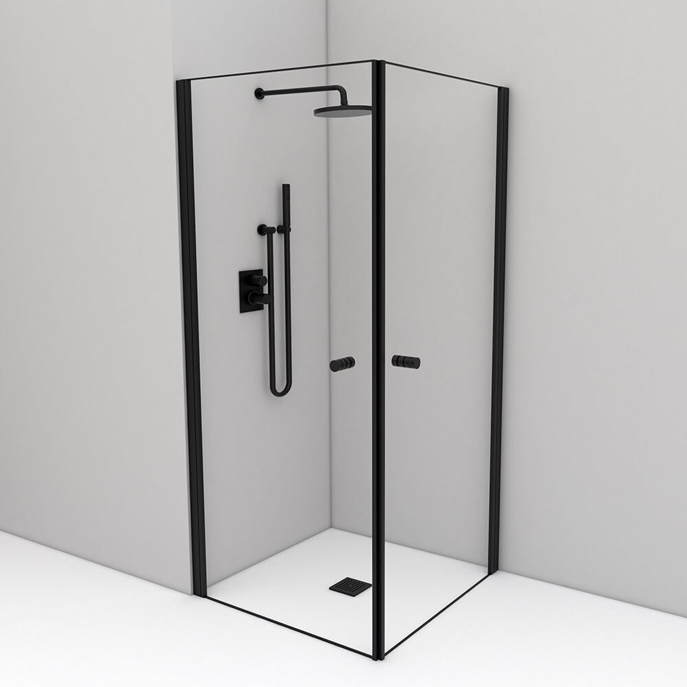 מקלחון פינתי ניו יורק בלאק